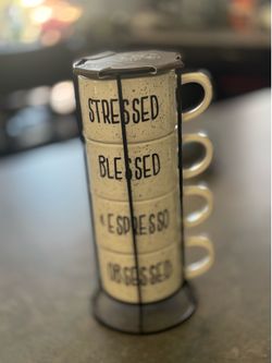 New set 4 Espresso Cups