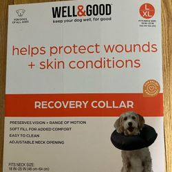 Dog Recovery Collar Large X-Large  18 IN - 25IN Fits Neck  