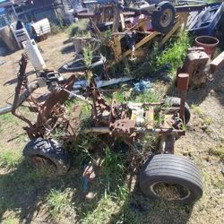 Metal Welding Tanks And Vintage Dozer  Compressor 
