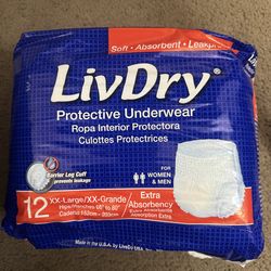 LivDry Protective Underwear XXL