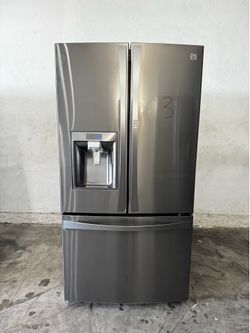 Kenmore French Doors stainless steel refrigerator