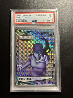 White Tiger 2015 Vibranium Radiance parallel /50 PSA 9