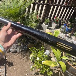 Ramon Laureano Game Used 33.5 Bat Victus Axe Handle 