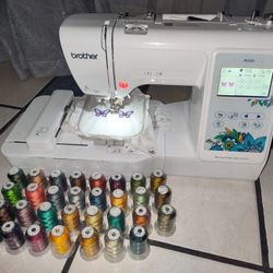 Brother PE 535 4" x 4" Embroidery Machine with Large Color Touch LCD Screen