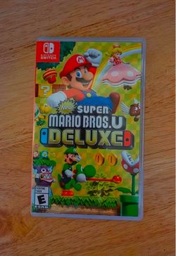 Super Mario Bros U Deluxe for nintendo switch