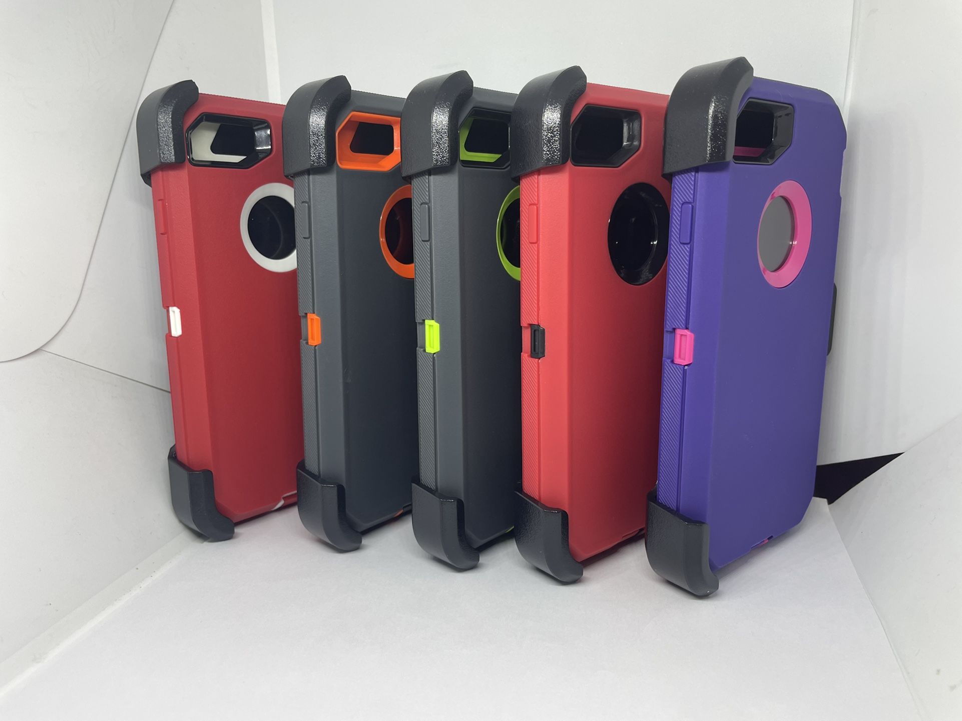 For iPhone SE , iPhone 6, iPhone 7/8 Belt Clíp Case Holster Defender Rugged Shockproof