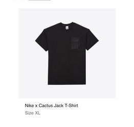 Cactus jack shirt SIZE XL