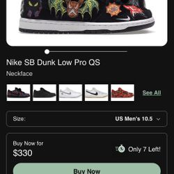 Nike SB Dunk Low Pro Size 10.5 Mens