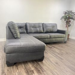 Ashley Gray Sectional, New! (Free Delivery!)