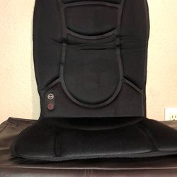 Back Cushion For Chair With Heat And Vibration