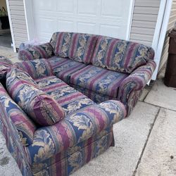 Couch And Love Seat 