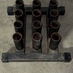 12 Bar Vertical Barbell Holder
