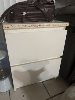 IKEA White Nightstand 