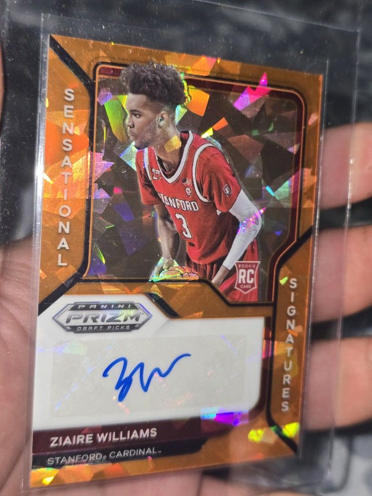 Ziaire Williams RC Autographs(2) NETS