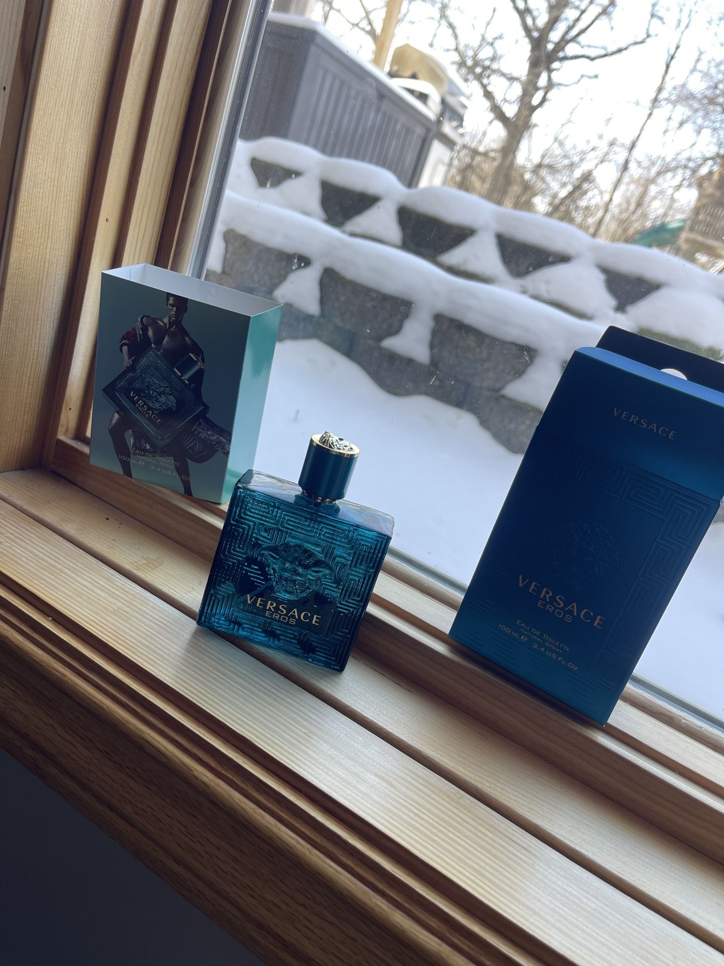 Versace Eros Men’s Designer fragrance 3.4 oz