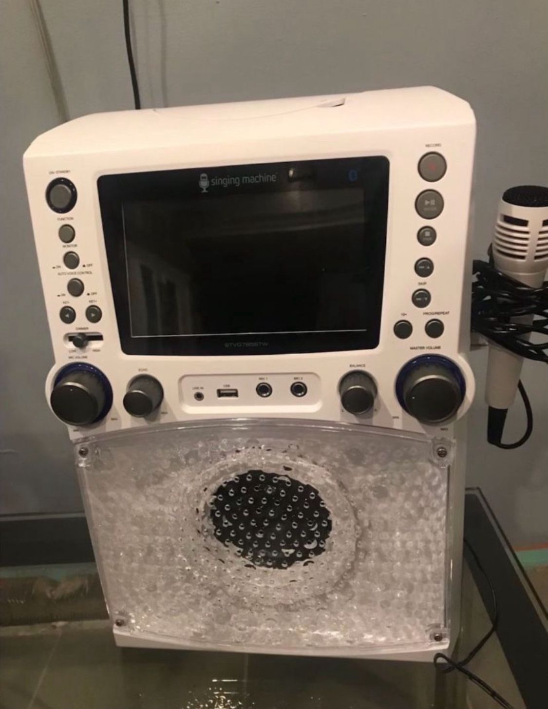 Bluetooth Light Up Karaoke Machine