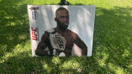 UFC life size card board of the champ