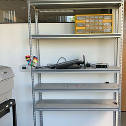 Metal Shelf Rack. 6 Shelves