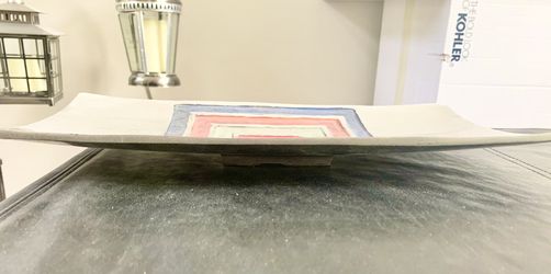 Metal decorative tray