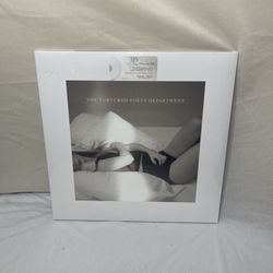 Taylor Swift Tortured Poets Department (Manuscript) Ghosted White Vinyl 2xLP NEW