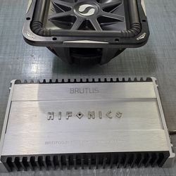 Kicker L7 Sub And Hifonics Amp