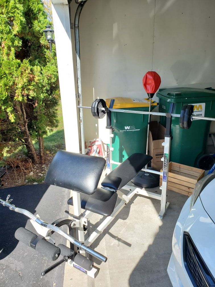 Competition Workout Bench! Great Condition!