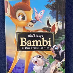 Bambi (DVD, 2005, 2-Disc Set, Special Edition/Platinum Edition) 