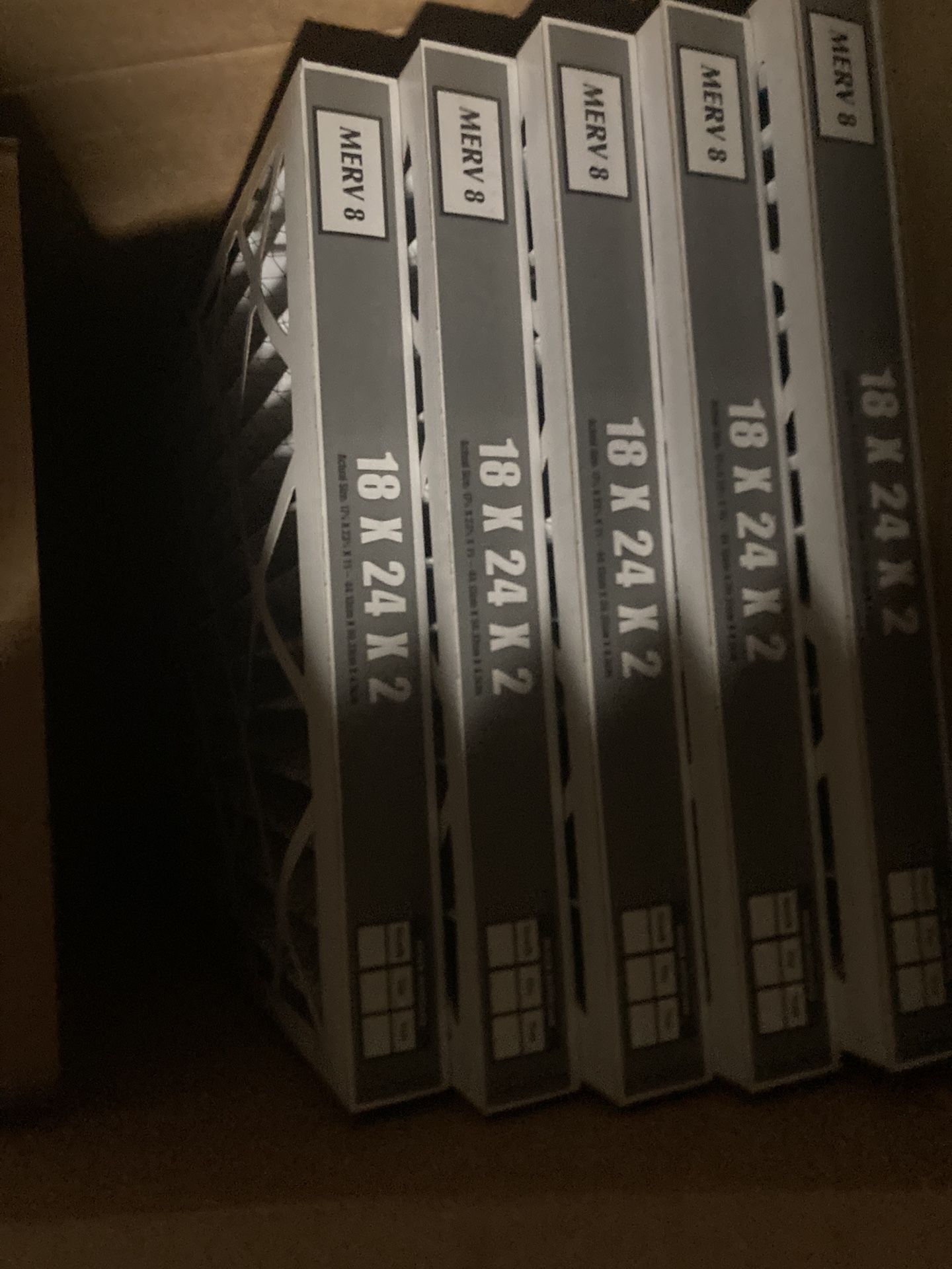 Boxes Of Furnace Filters 