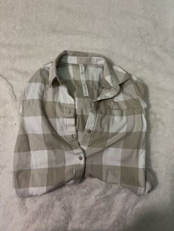LULULEMON men’s button up long sleeve shirt