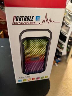 New Bluetooth speaker