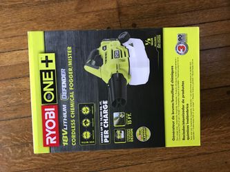 Ryobi one Fogger