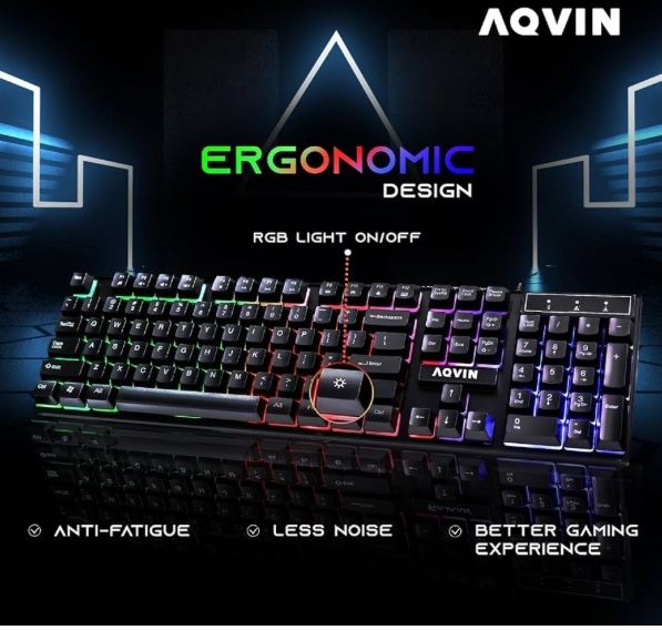 Gaming PC LuminaRings Tower Desktop - Radeon RX 550 4GB Graphics, Intel Core i5 Processor Upto 4.10GHz, 32GB DDR4 RAM, 1TB SSD, RGB Lights, Windows 11
