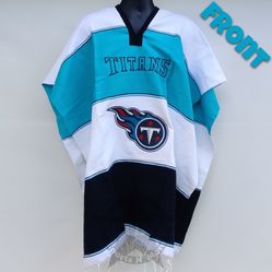 Tennessee Titans Embroidered Poncho