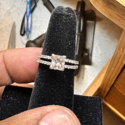 Argolla Y Pisa Argolla Con Diamantes
