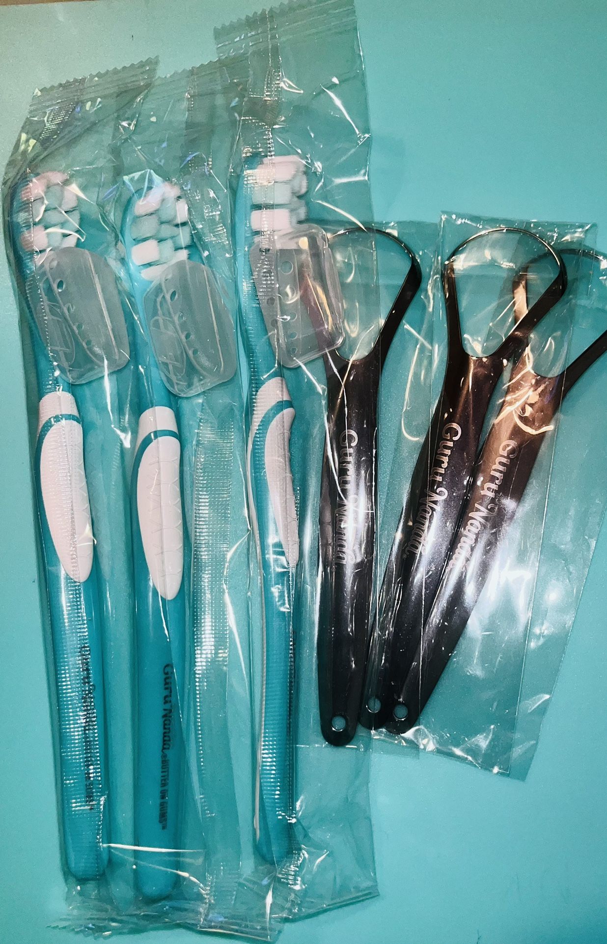 Toothbrush And tongue Scraper Set