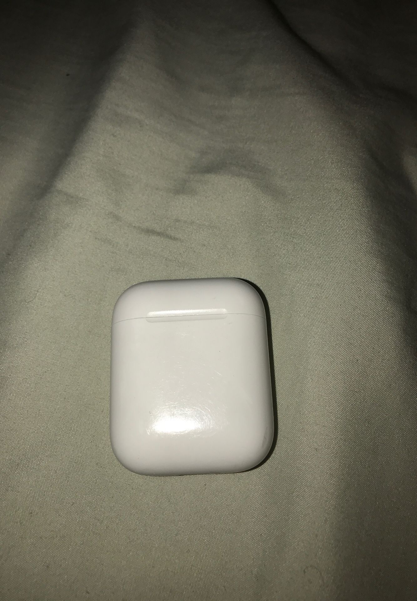 Empty AirPod case