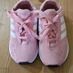 Little Girl Pink Adidas 
