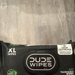 Brand New Dude Wipes (double pack)