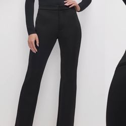 Good American Scuba Boss Straight Trouser - Size 4