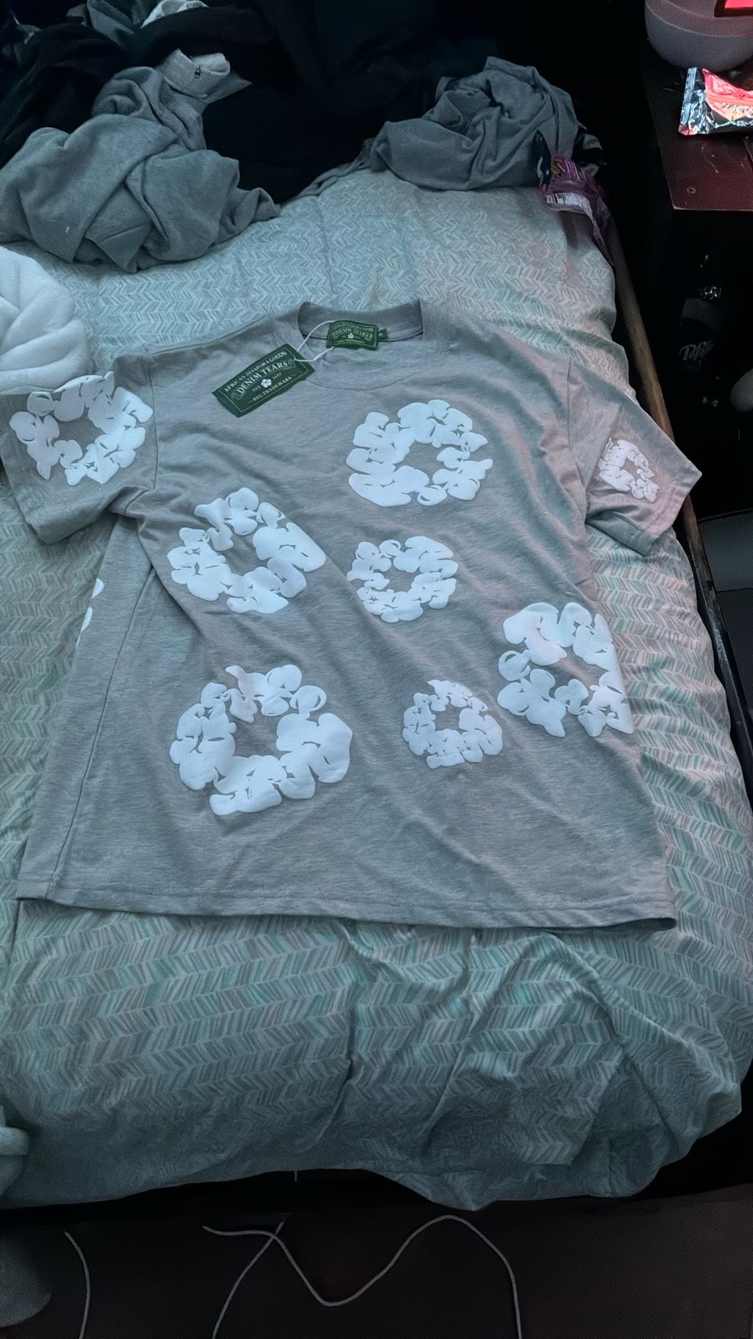 denim tears grey shirt