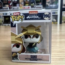 BITTY Suki Funko Pop #996 ATLA Avatar Last Airbender Nickelodeon Anime Nick TV
