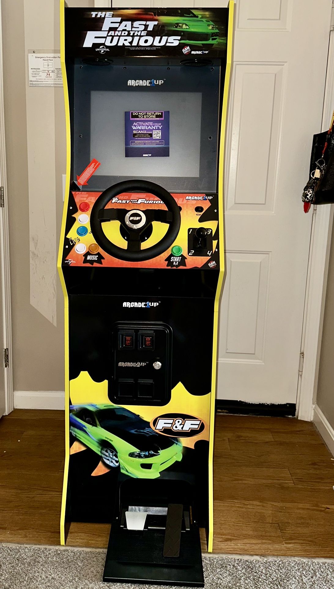 Arcade1Up Fast & Furious Deluxe *READ*