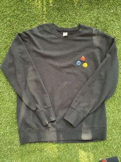 Kaws x UNIQLO Sesame Street Heads LS Sweatshirt Size XL