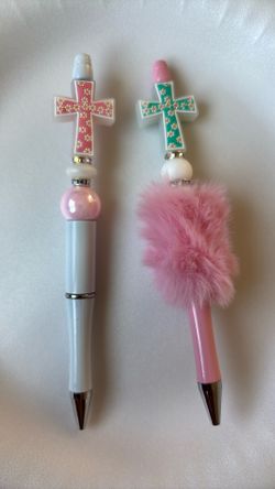 Pretty Cross Beaded Pens!