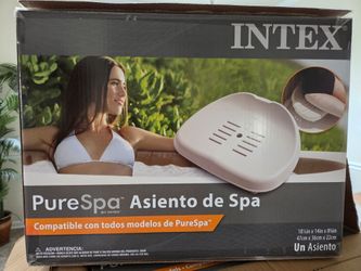 2 New Intex purespa adjustable heights seats