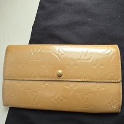 Louis Vuitton Monogram Vernis Long Wallet 