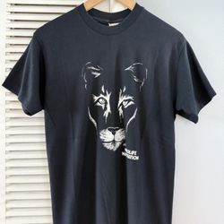 True Vintage 1978 Wild Life Waystation Tiger Nature Souvenir T-shirt
