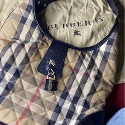 Burberry Vintage Hobo Bag 