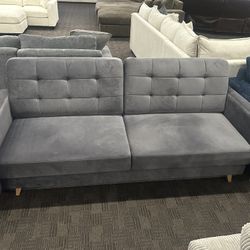 Gray Sleeper Sofa
