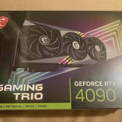 MSl GeForce RTX 4090 GAMING X TRIO 24GB GDDR6X Graphics Card 